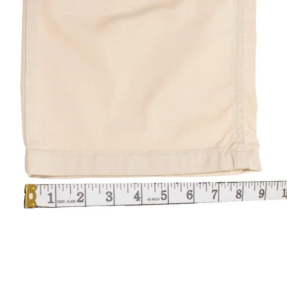 Hiltl NWT 5 Pocket Jean Cut Casual Pants Size 42 x 34 Noah In Beige Cotton Blend